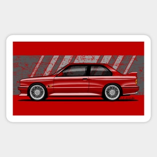 The car that started the sports babarian saga Sticker